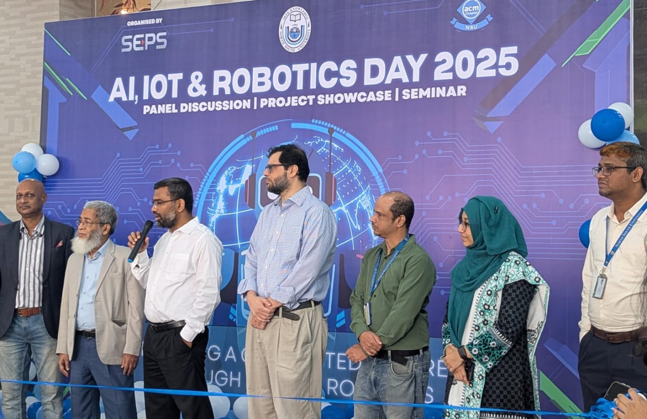 NIRO Lab showcasing at NSU AI and Robotics Day